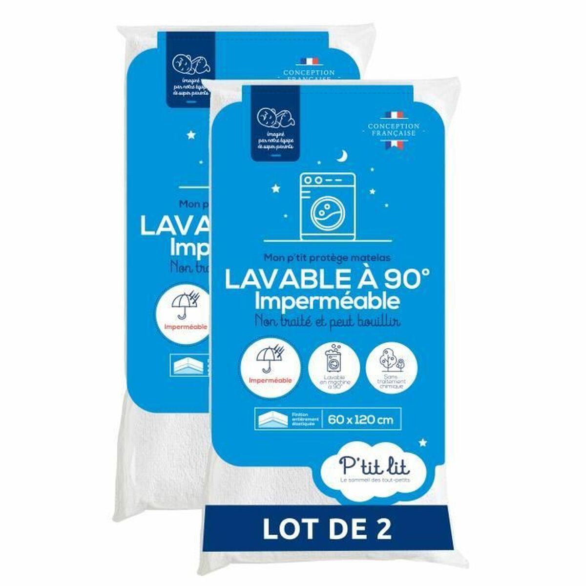 Protector de pătuț P'TIT LIT 25 Piese (25 Unități) - Bebelus, Dormitor