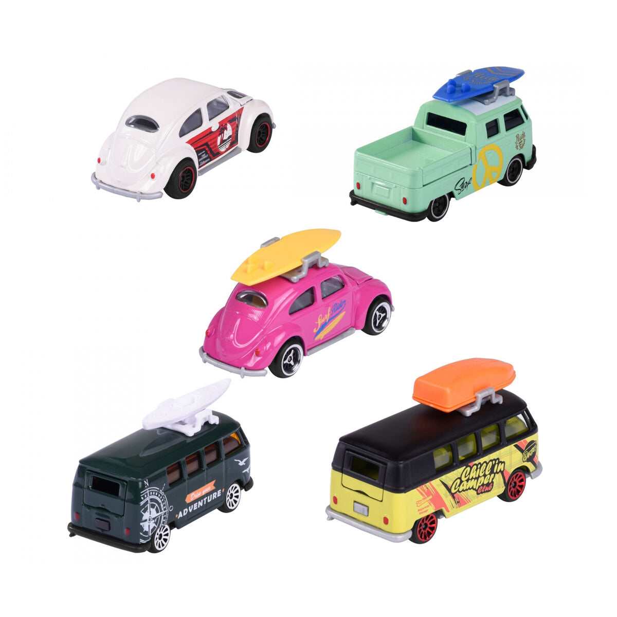Set de Jucării cu Vehicule Majorette Volkswagen Originals (5 Piese) - Jucarii si jocuri, Vehicule