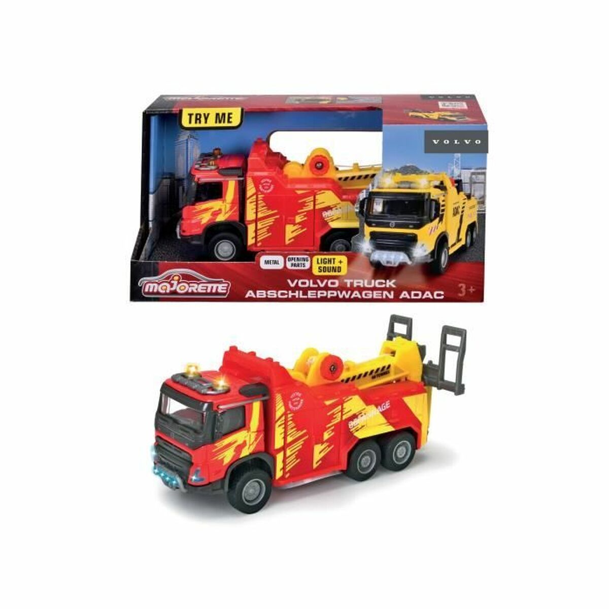Camion Majorette Volvo Truck Abschleppwagen Adac - Jucarii si jocuri, Vehicule