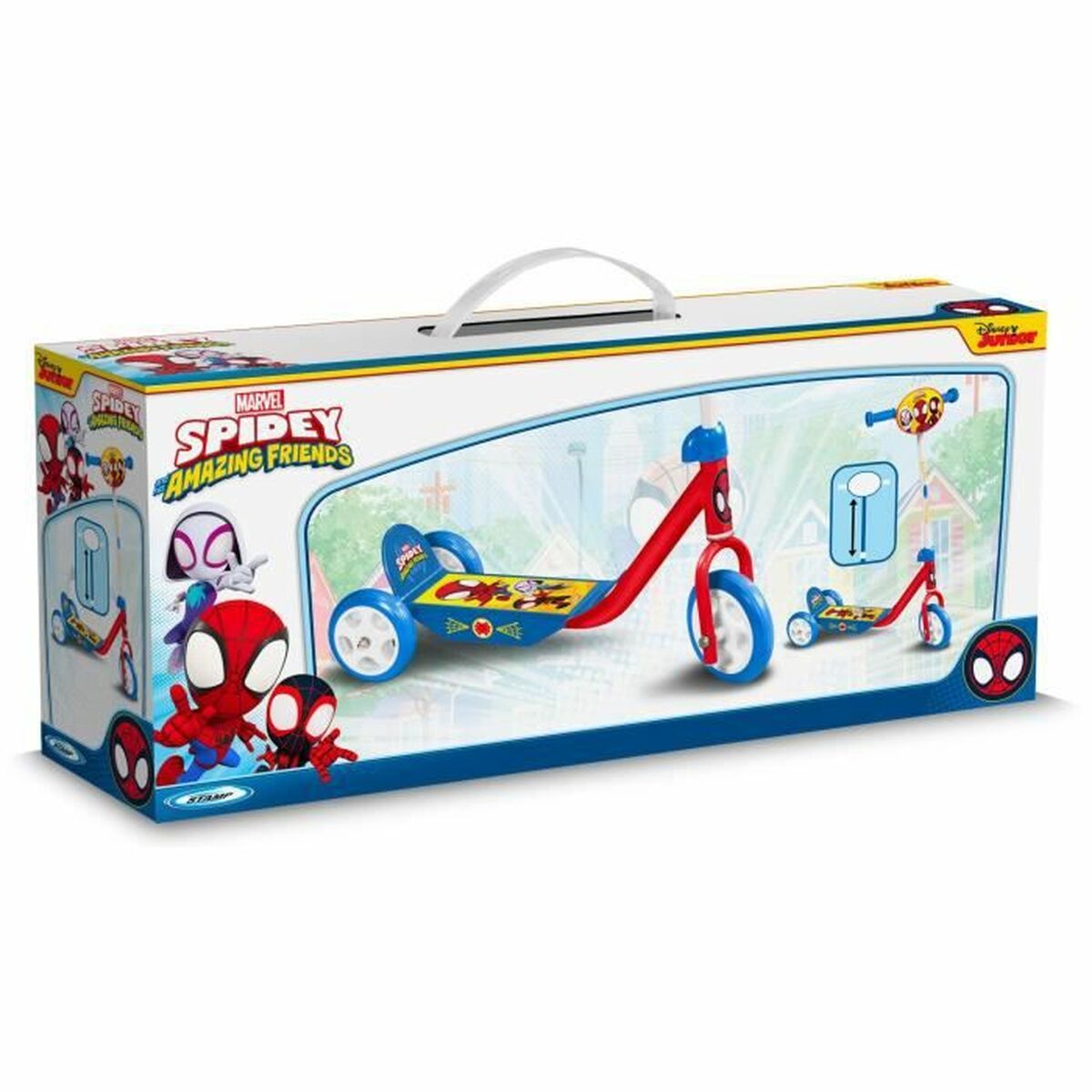 Trotinetă Stamp Spidey - Jucarii si jocuri, În aer liber și sport