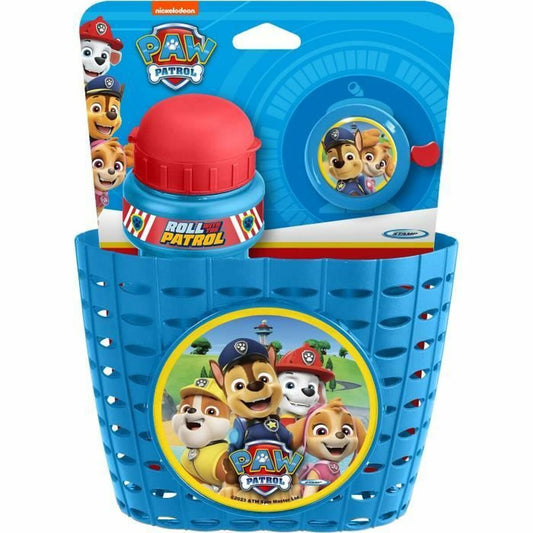 Set de accesorii The Paw Patrol Bicicletă pentru copii Albastru Roșu 3 Piese - Sport și în aer liber, Ciclism