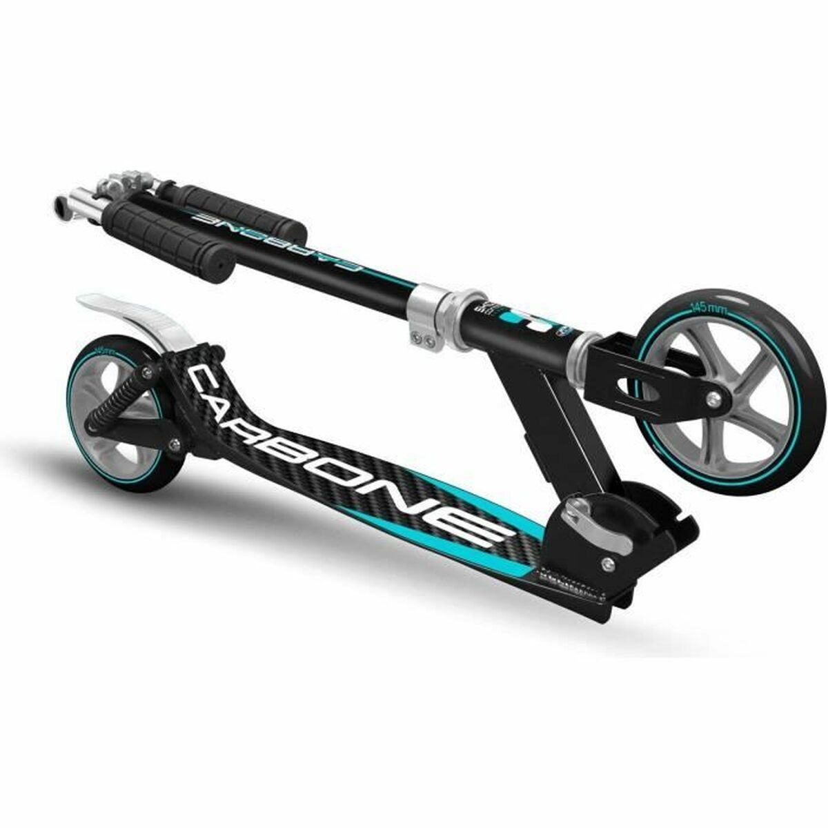 Trotinetă Stamp Carbone Negru - Sport și în aer liber, Mobilitate urbană