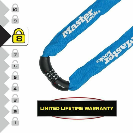 Lacăt cu cheie Master Lock Albastru - Sport și în aer liber, Ciclism