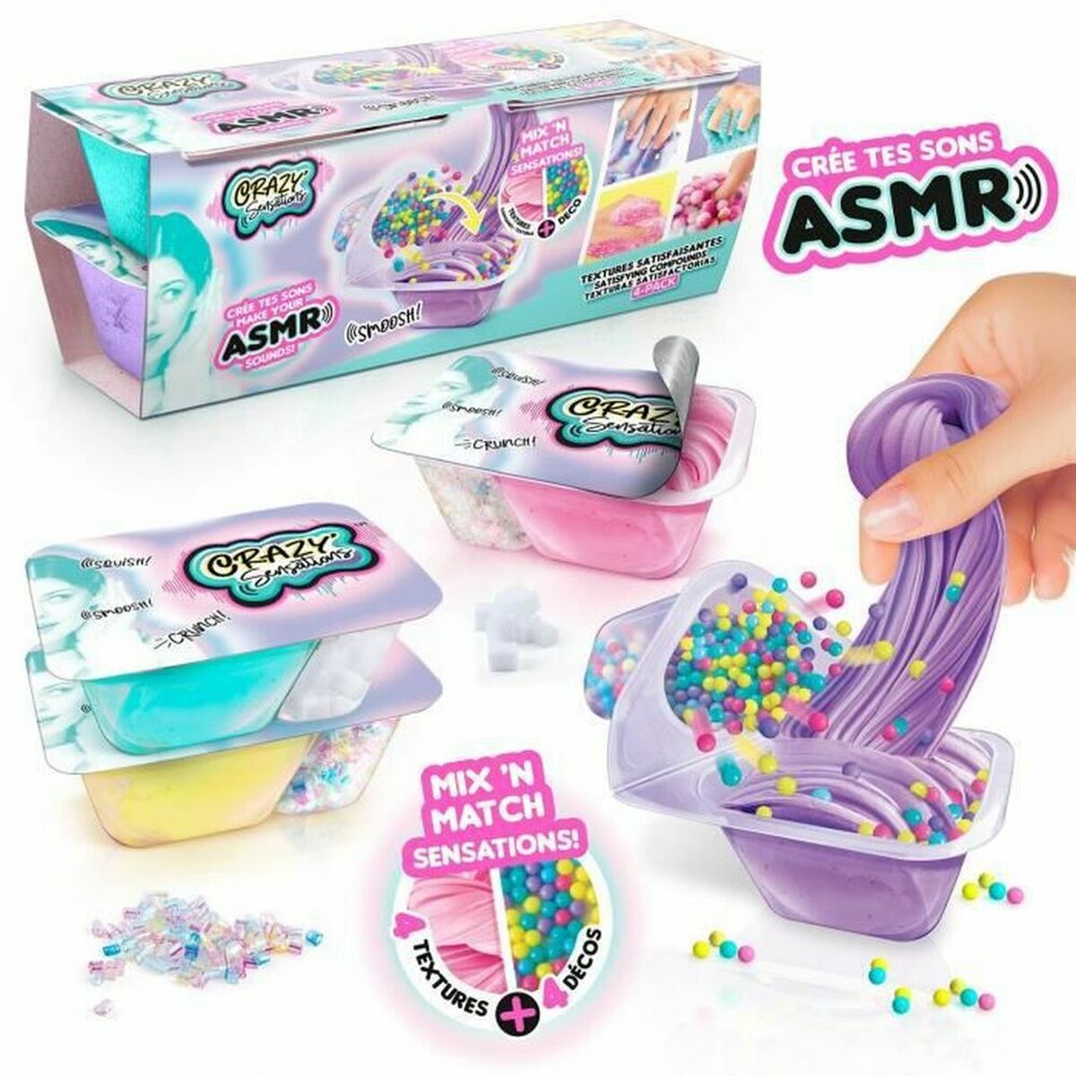 Slime Canal Toys Craze Foam (4 Unități) - Jucarii si jocuri, Activități creative
