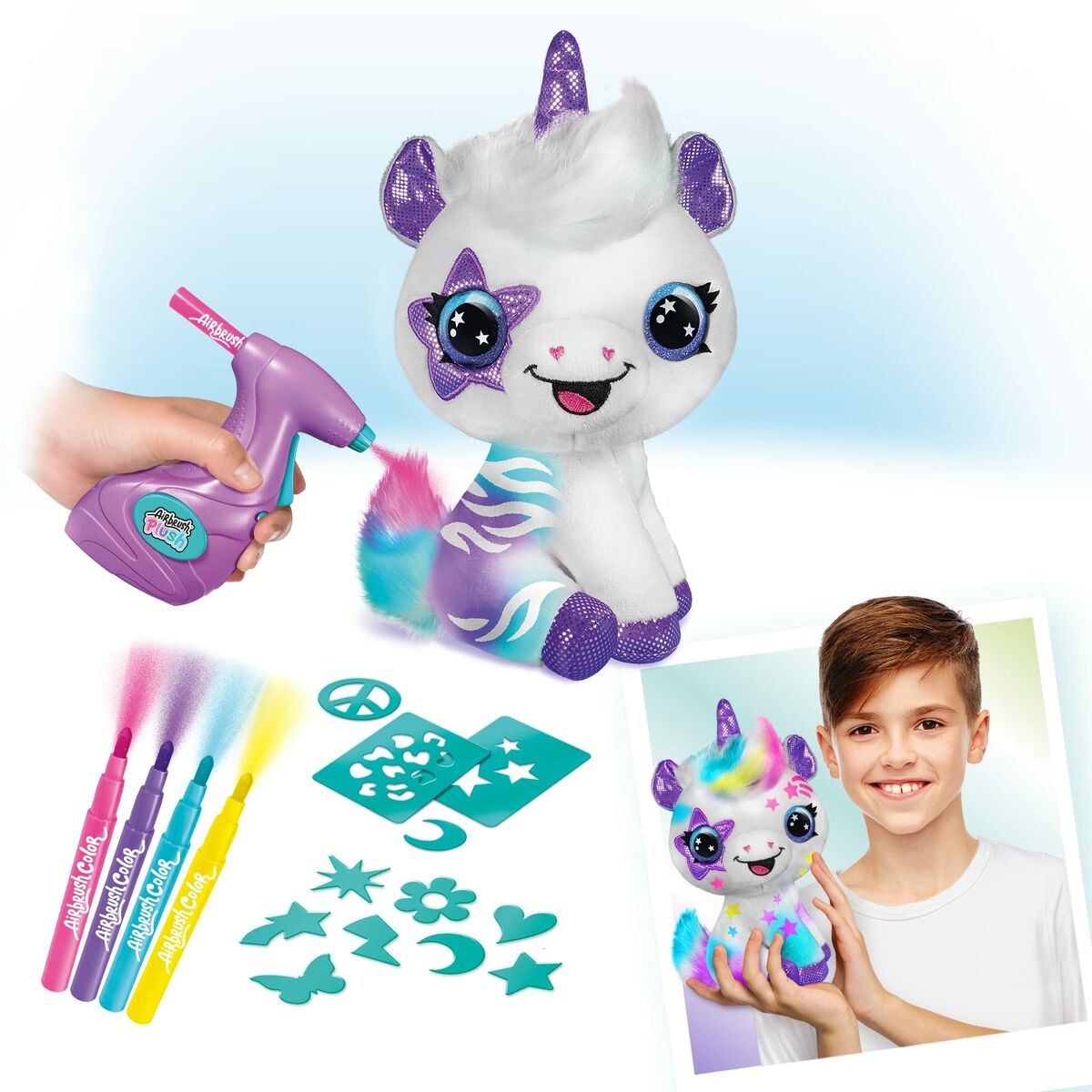 Unicorn Canal Toys + 6 Ani Unicorn - Jucarii si jocuri, Păpuși și figurine