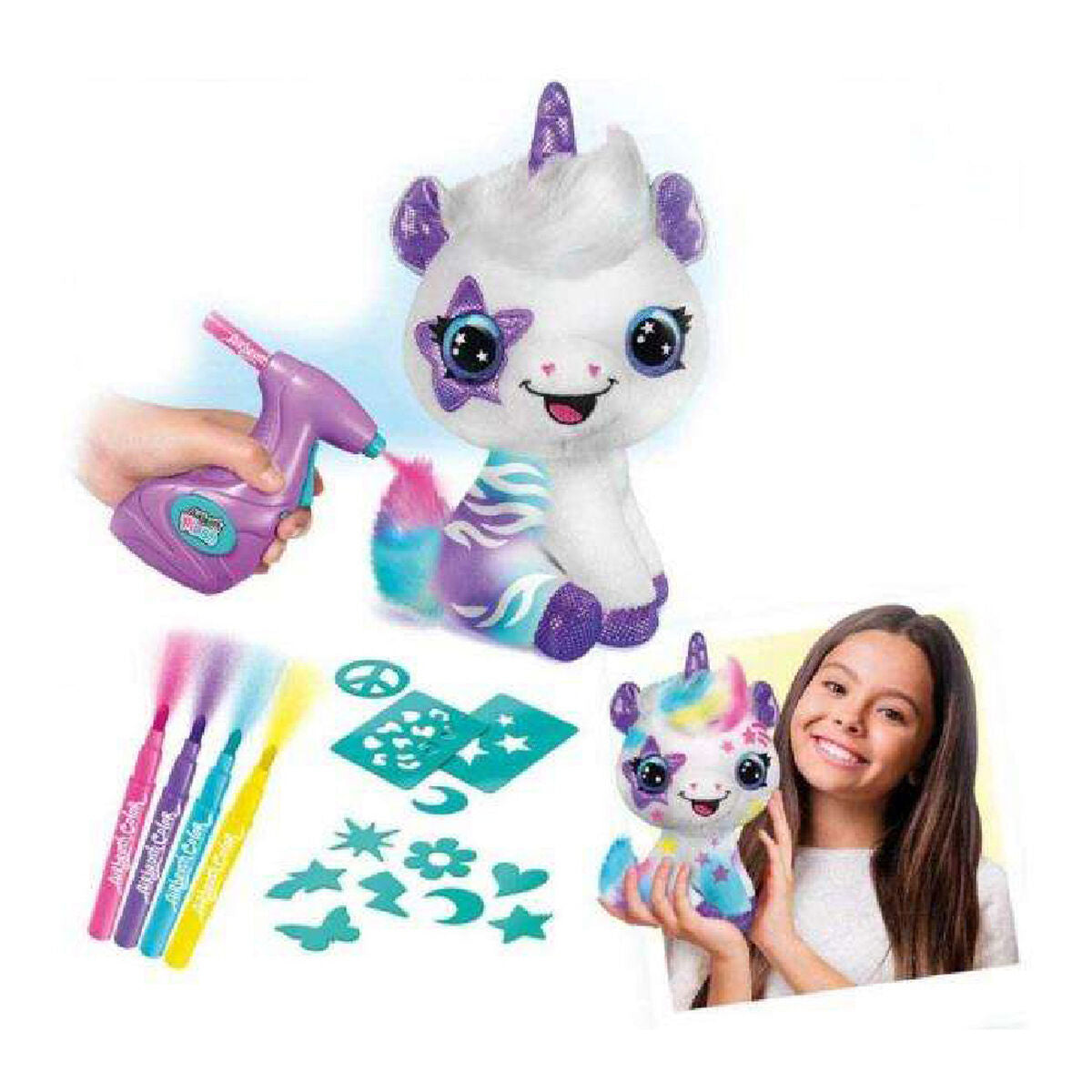 Unicorn Canal Toys + 6 Ani Unicorn - Jucarii si jocuri, Păpuși și figurine