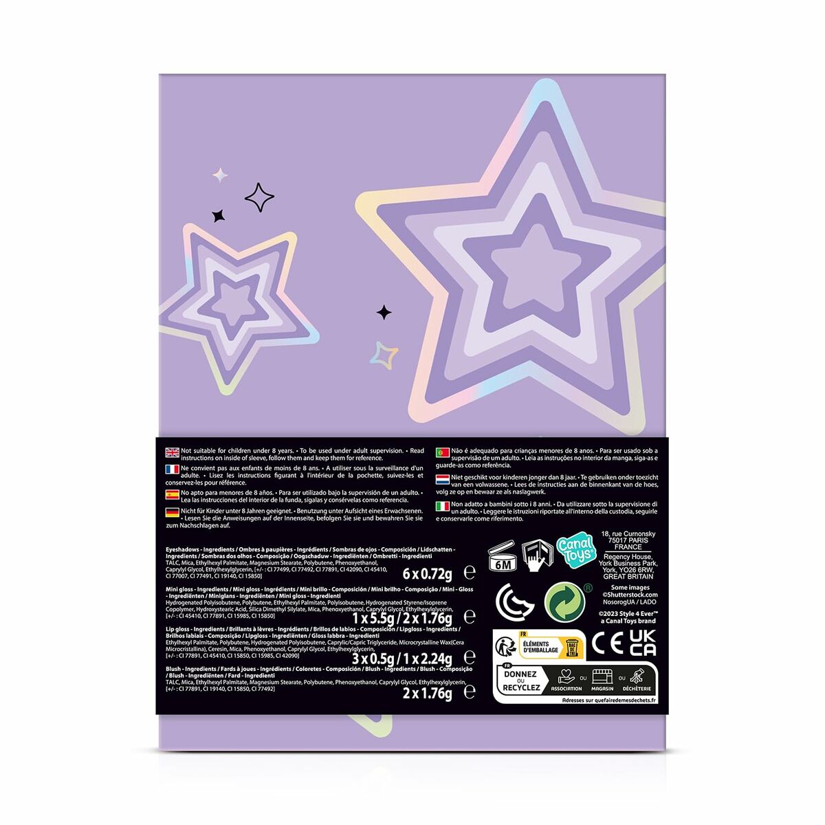 Set de Machiaj pentru Copii Canal Toys OFG 311 Rose - Jucarii si jocuri, Costume și accesorii