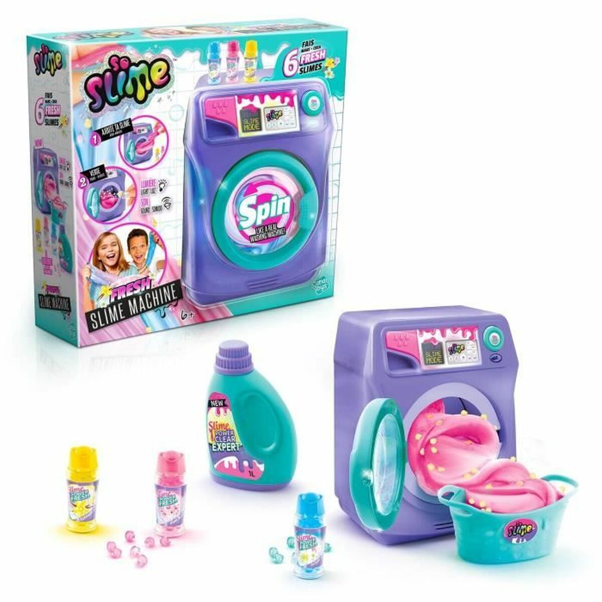 Slime Canal Toys Washing Machine Fresh Scented - Jucarii si jocuri, Jocuri și accesorii