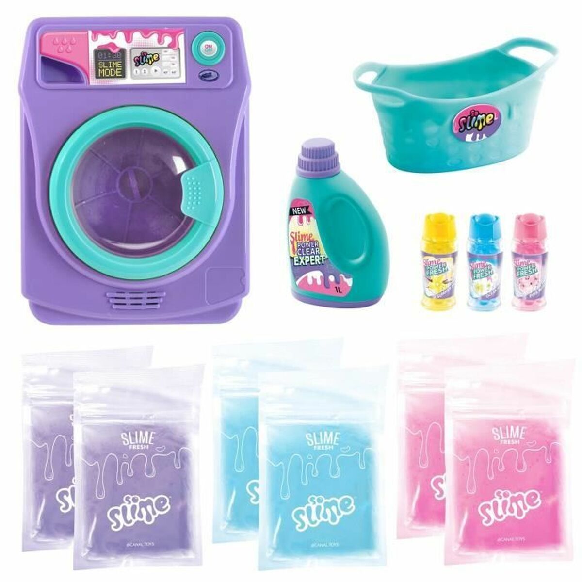 Slime Canal Toys Washing Machine Fresh Scented - Jucarii si jocuri, Jocuri și accesorii