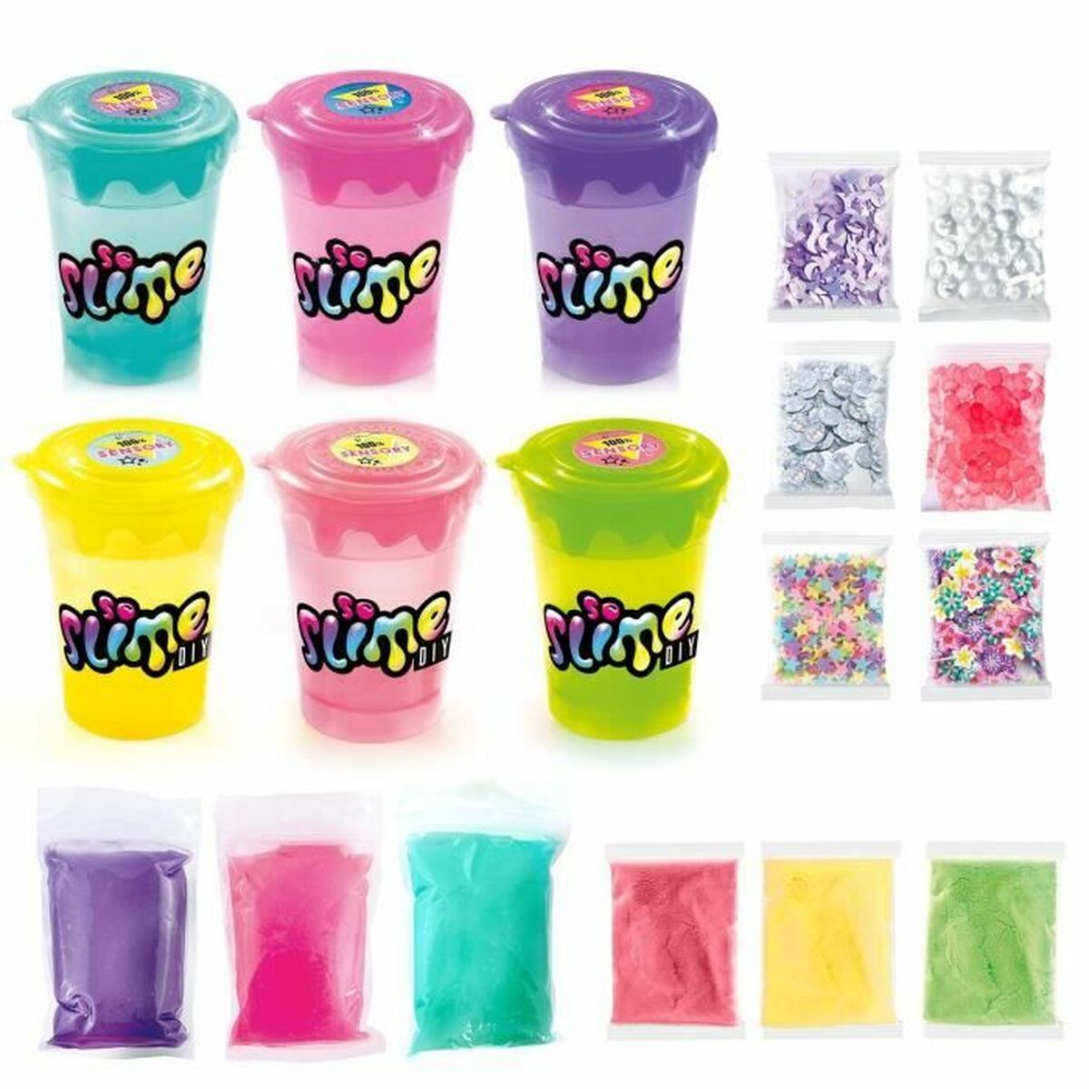 Joc de Plastilină Canal Toys Agitadores de slime 3 + 3 extra - Jucarii si jocuri, Activități creative