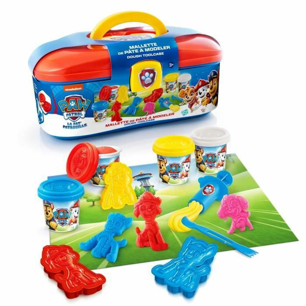 Joc de Plastilină Canal Toys Patrula patrupedă 4 culori Multicolor - Jucarii si jocuri, Activități creative