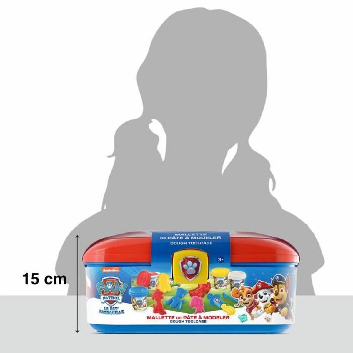 Joc de Plastilină Canal Toys Patrula patrupedă 4 culori Multicolor - Jucarii si jocuri, Activități creative