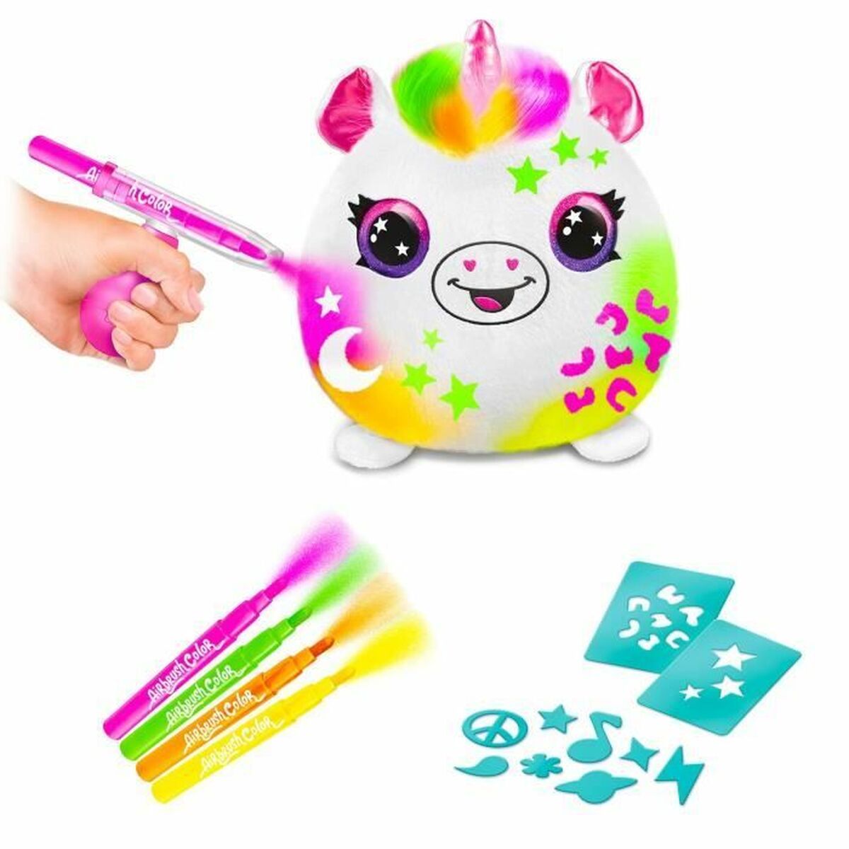 Animal de Companie din Pluș Canal Toys Neon Unicorn - Jucarii si jocuri, Jucării de pluș