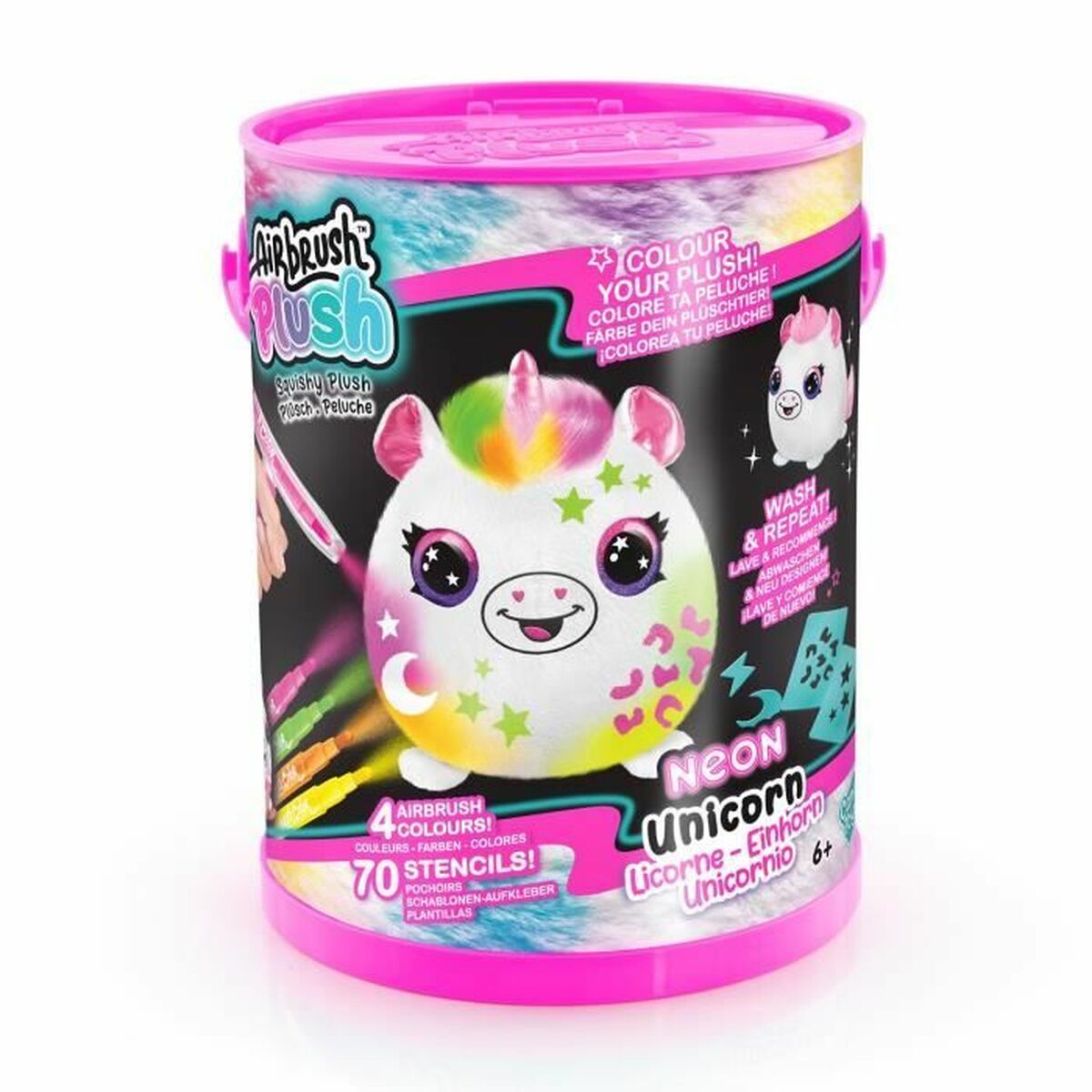 Animal de Companie din Pluș Canal Toys Neon Unicorn - Jucarii si jocuri, Jucării de pluș