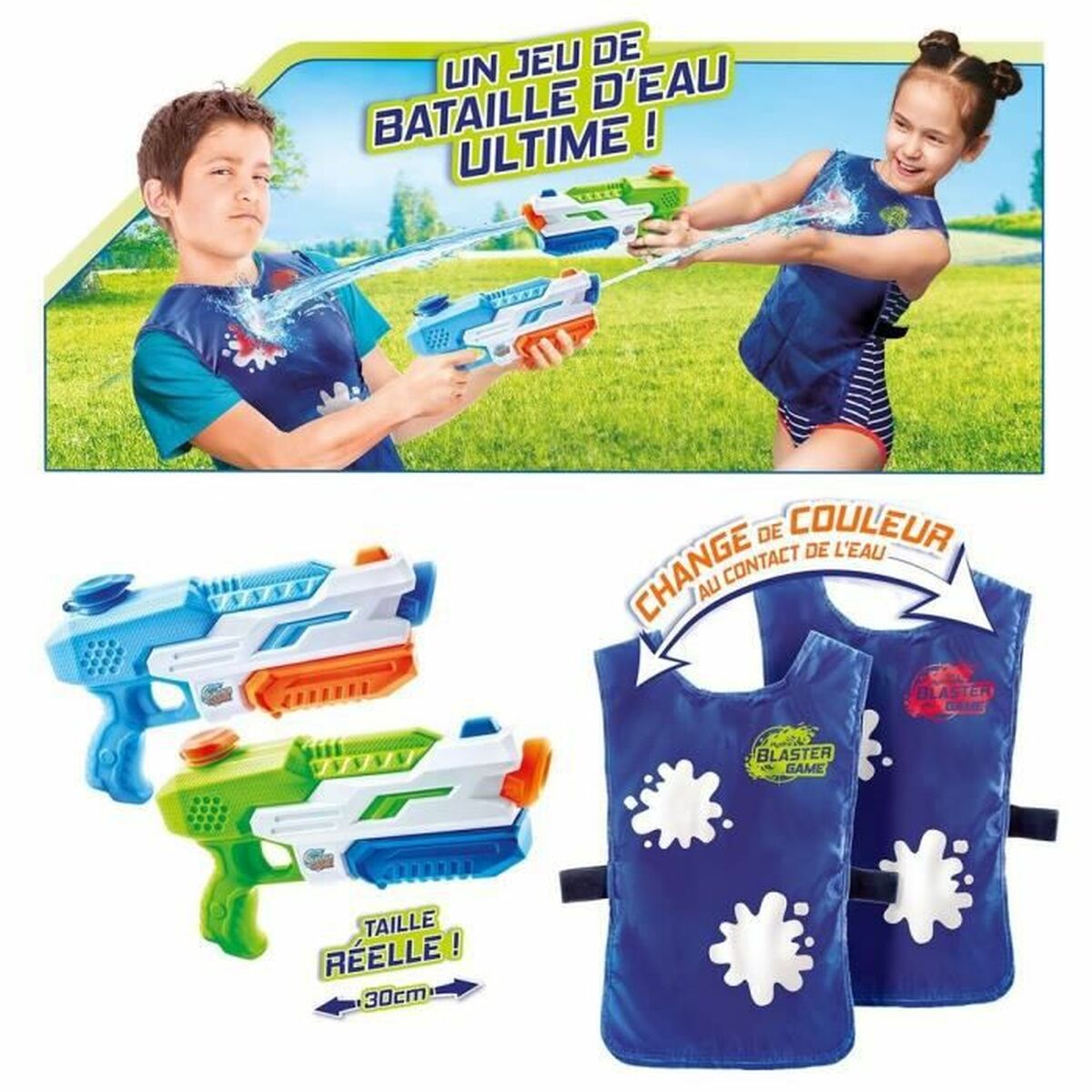 Pistol de Apă cu Rezervor Canal Toys Water Game (FR) - Jucarii si jocuri, În aer liber și sport