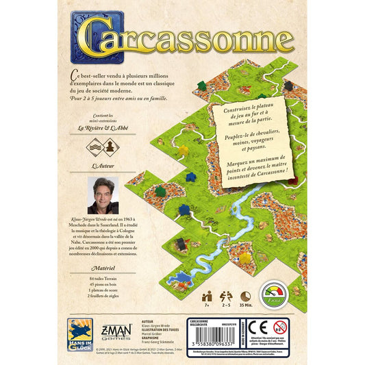 Joc de Masă Asmodee Carcassonne (Franceză) (FR) - Jucarii si jocuri, Jocuri și accesorii