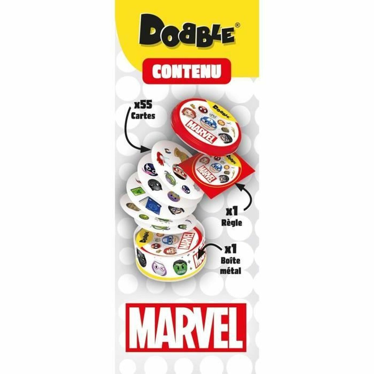 Joc Educativ Asmodee Dobble: Marvel - Jucarii si jocuri, Jocuri și accesorii