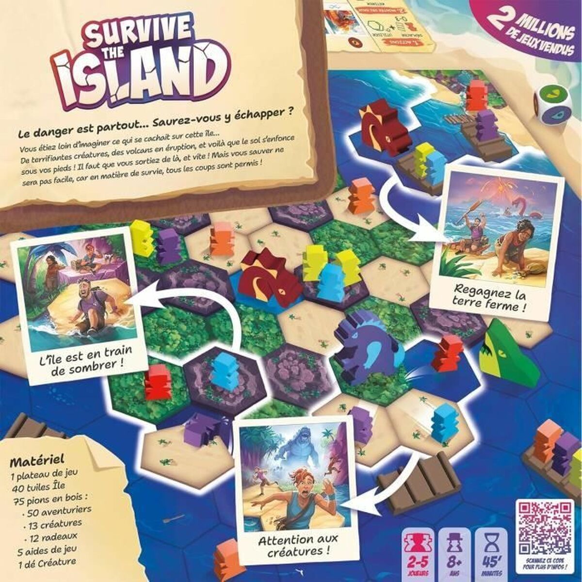 Joc de Masă Asmodee Survive The Island - Jucarii si jocuri, Jocuri și accesorii