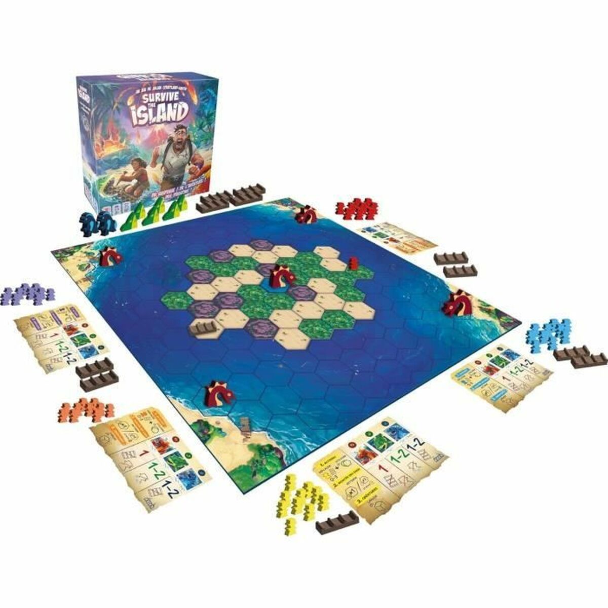 Joc de Masă Asmodee Survive The Island - Jucarii si jocuri, Jocuri și accesorii