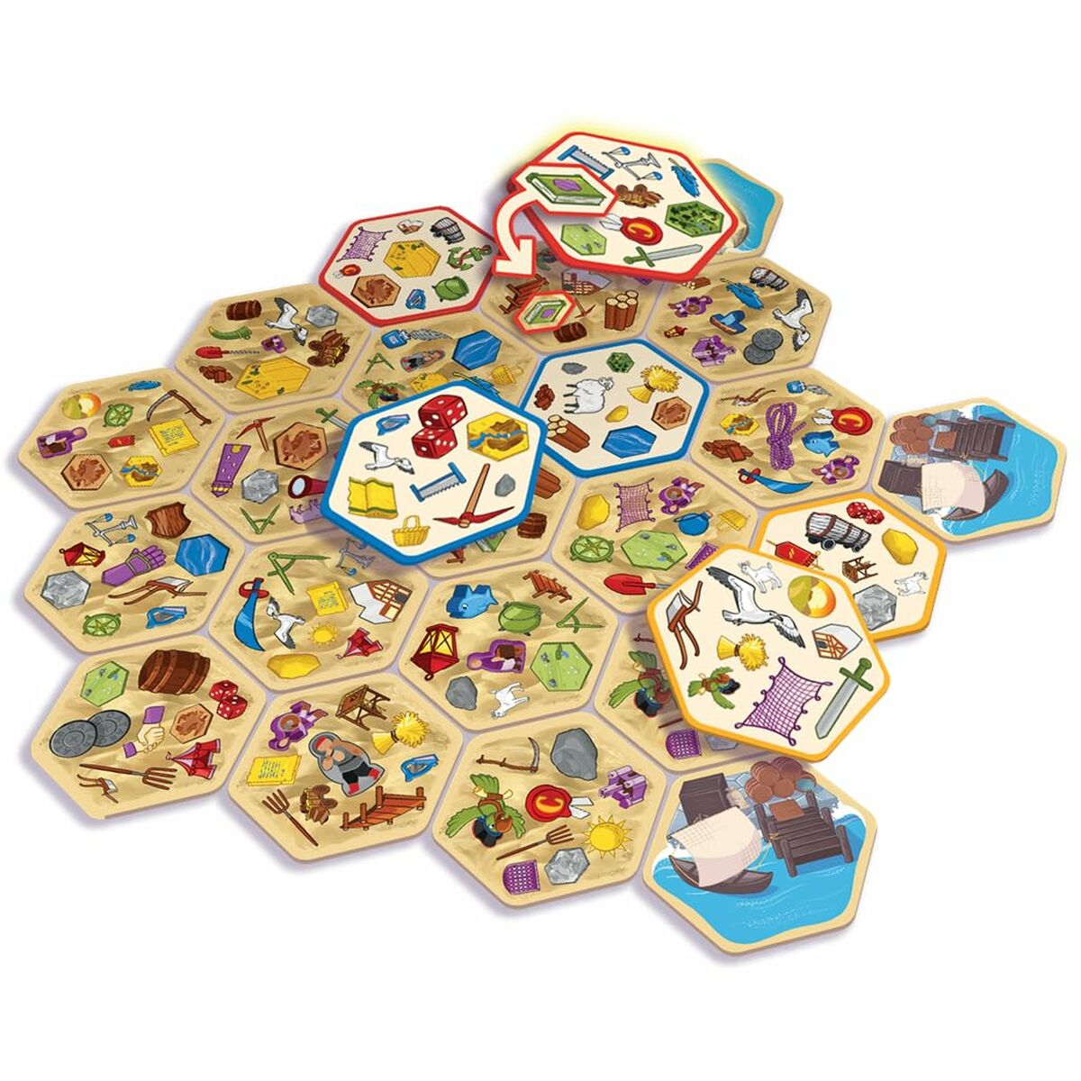 Joc Educativ Asmodee catan - Jucarii si jocuri, Jocuri și accesorii