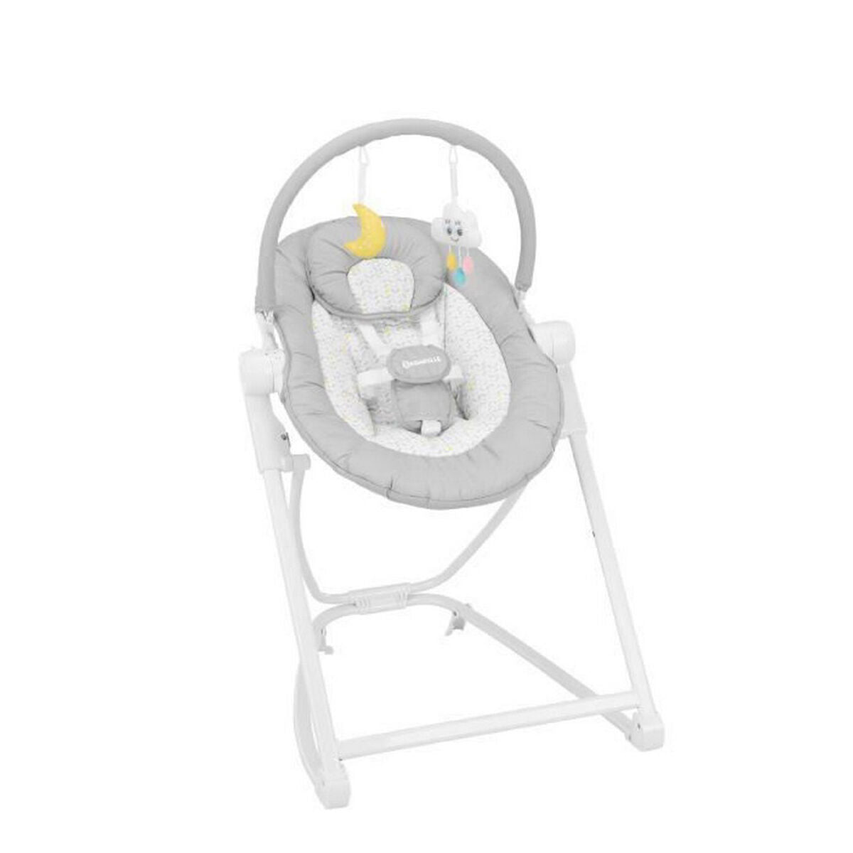 Hamac pentru Bebeluș Badabulle Compact'up High Gri - Bebelus, Dormitor