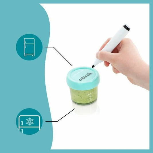 Recipient pentru conservarea alimentelor Babymoov Airtight 8 Unități - Bebelus, Alăptarea și hrănirea