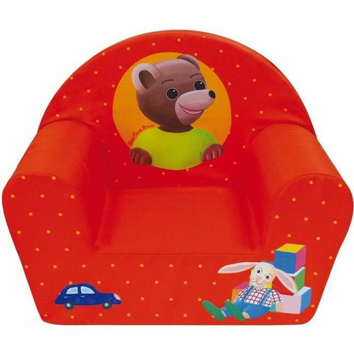 Fotoliu pentru copii Fun House 712583 Urs 52 x 33 x 42 cm Roșu - Bebelus, Dormitor