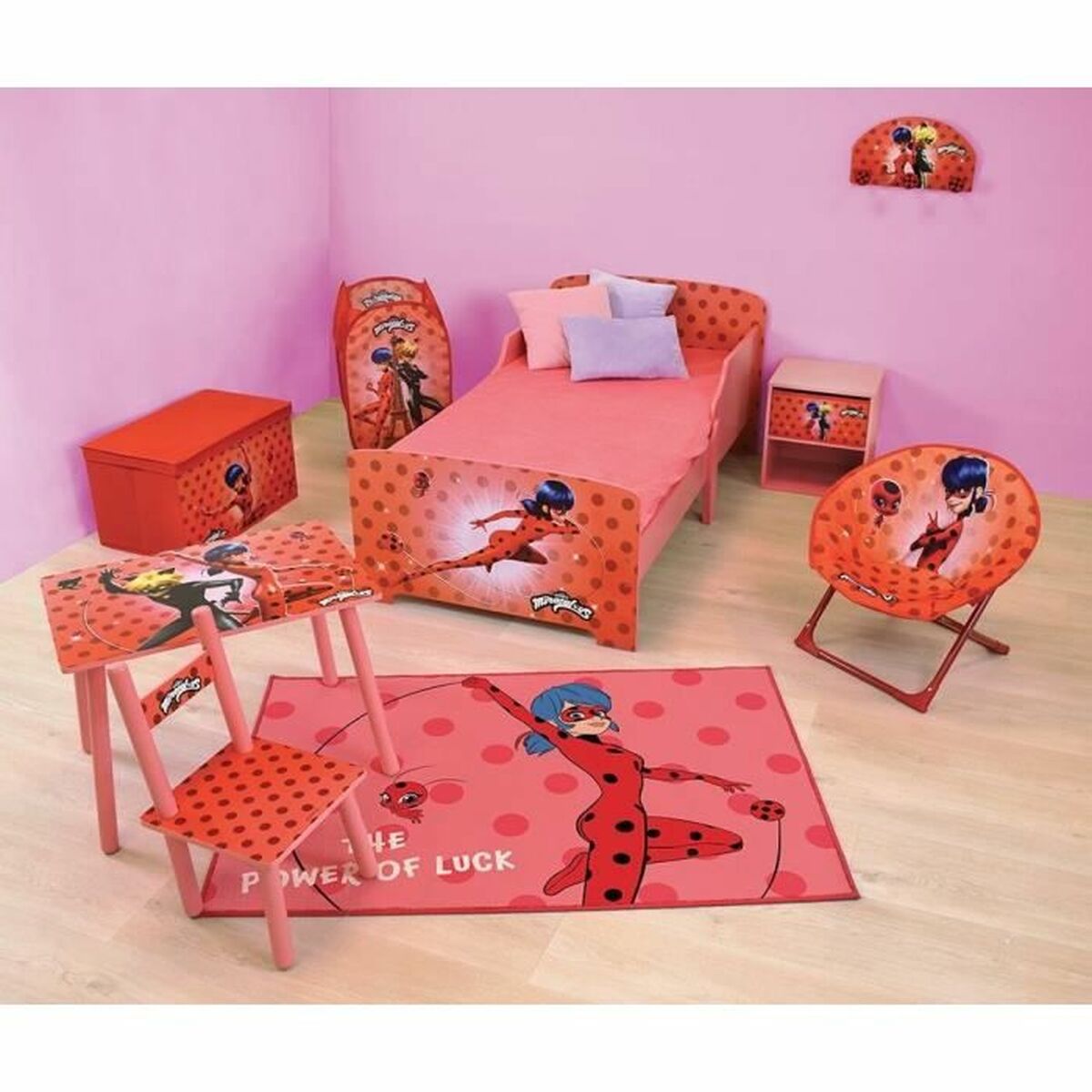 Pat Fun House Miraculous 140 x 70 cm - Bebelus, Dormitor