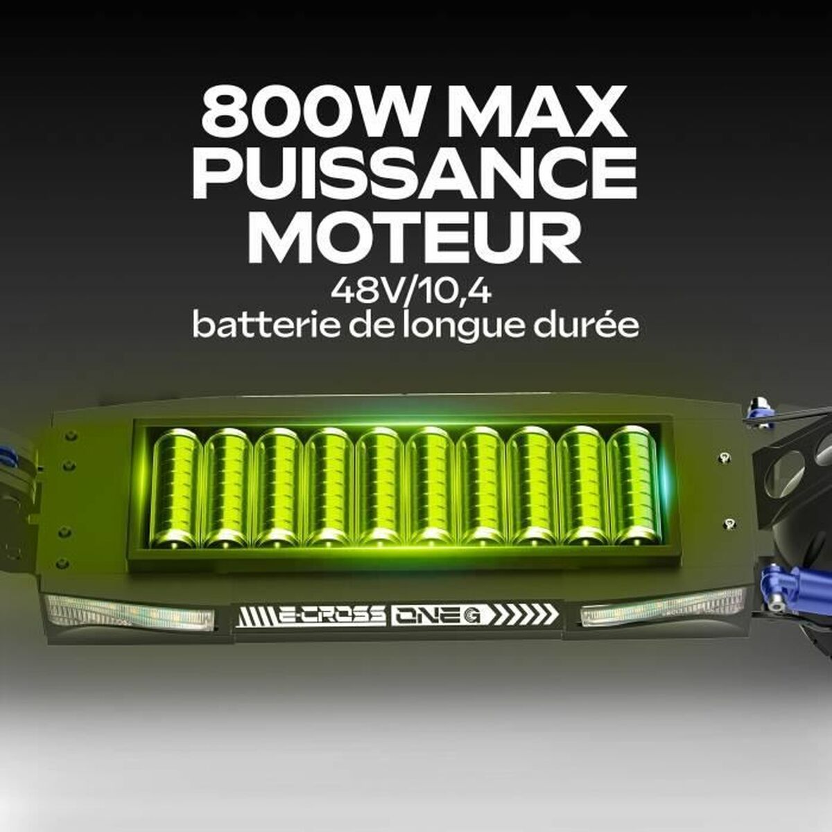 Trotinetă Electrică Urbanglide ECROSS ONE 800 W Negru 25 km/h - Sport și în aer liber, Mobilitate urbană