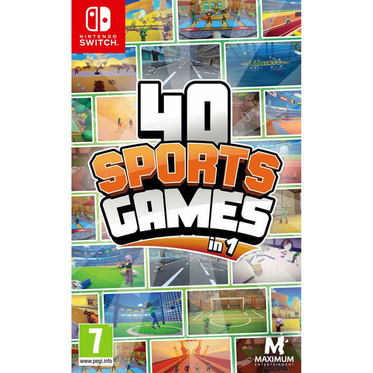 Joc video pentru Switch Just For Games 40 Sports Games in 1 - Electronică, Joc video