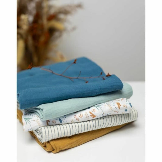 Muselină Domiva Karamelinė 100 x 100 cm - Bebelus, Alăptarea și hrănirea