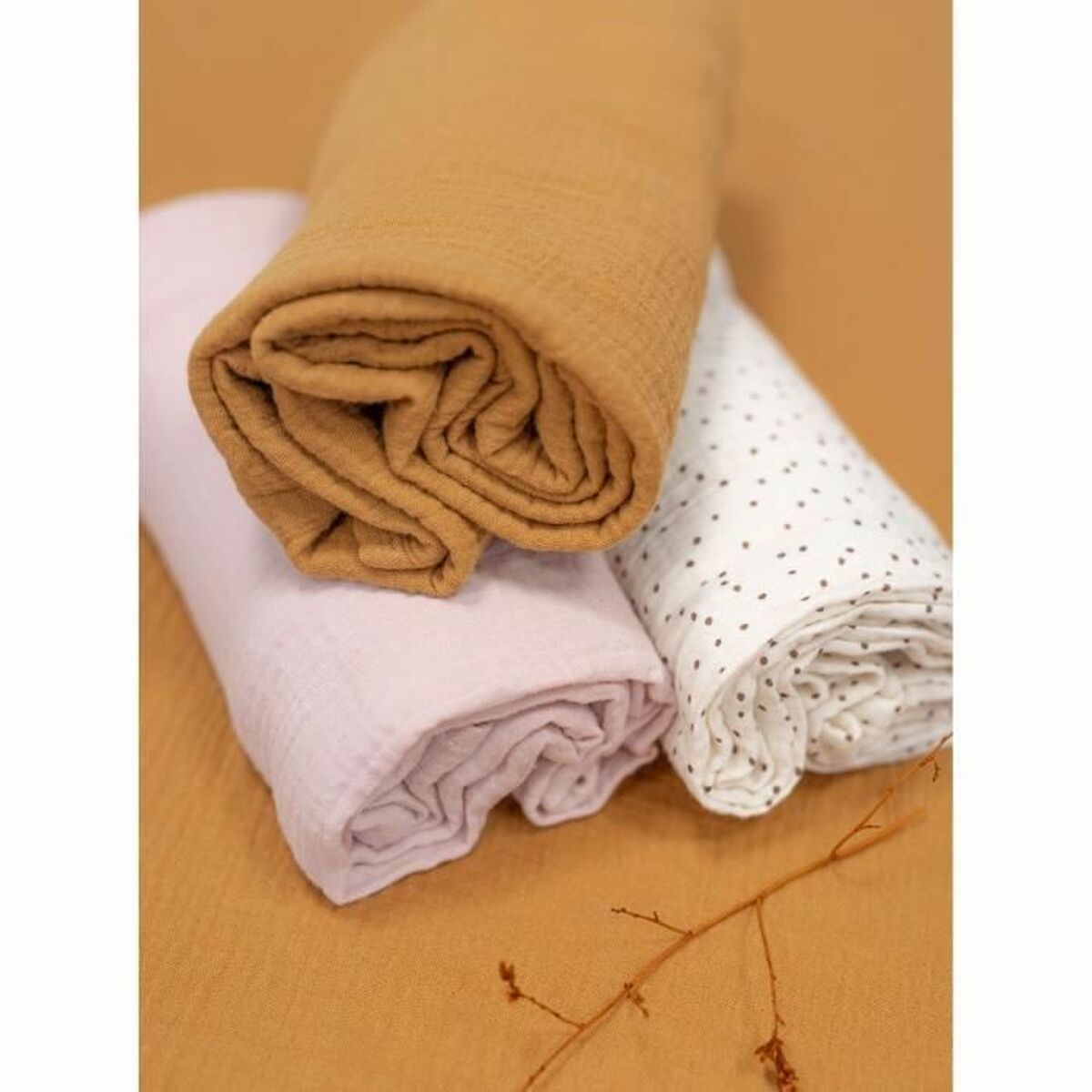 Muselină Domiva Old pink Roz 100 x 100 cm - Bebelus, Alăptarea și hrănirea