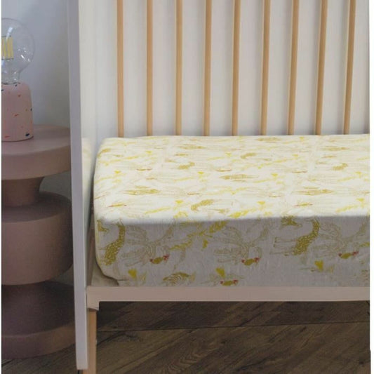 Cearsaf pentru pătuț cu elastic Domiva animal print - Bebelus, Dormitor