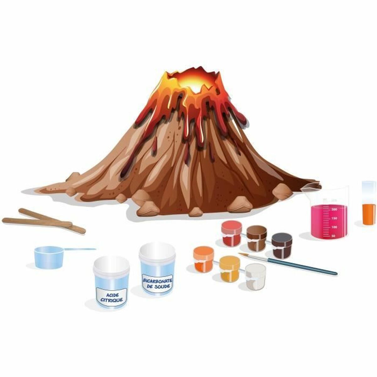 Joc de știință Silverlit Decouvre les Volcans - Jucarii si jocuri, Învățare și educație