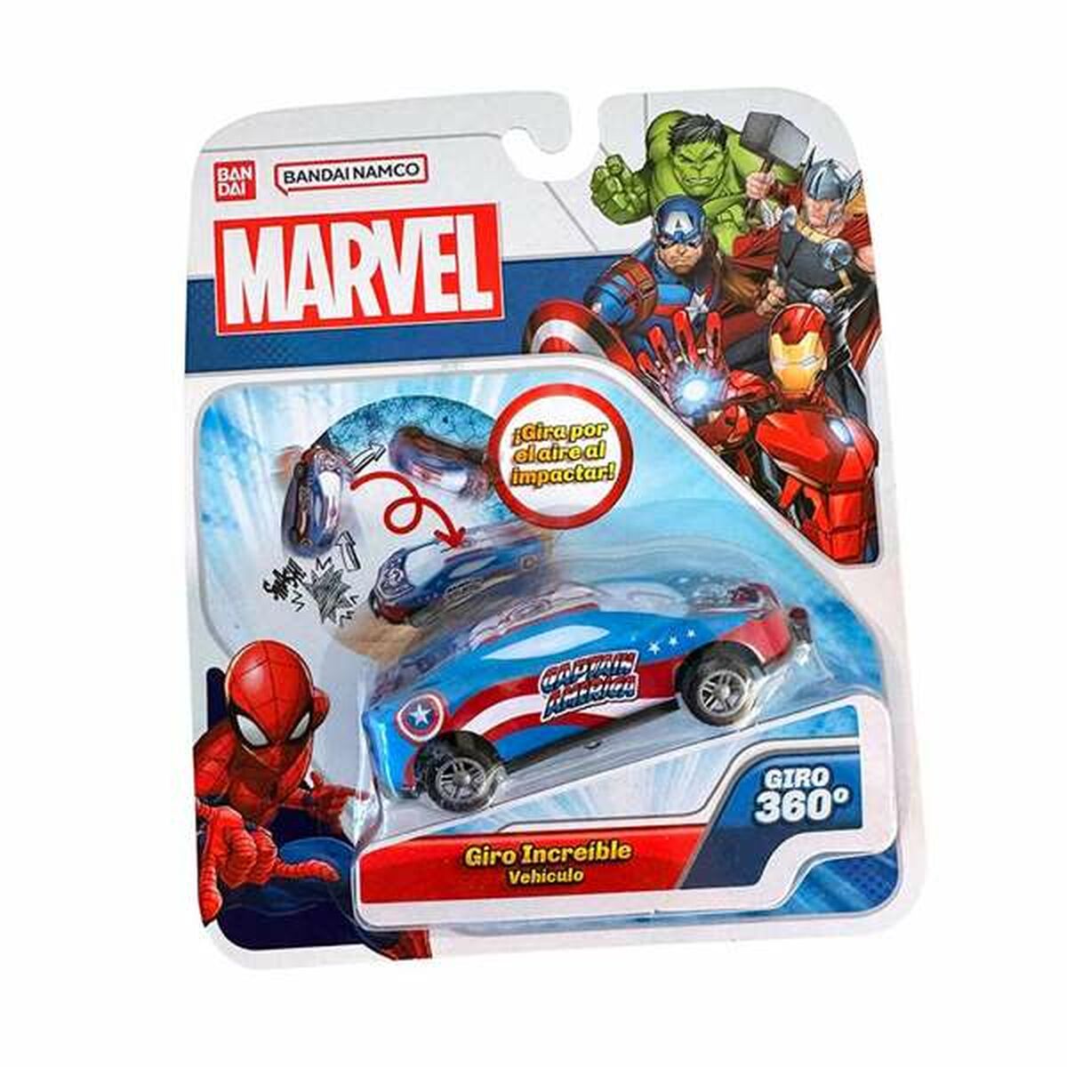 Mașină de jucărie Bandai Flip Cars Marvel - Jucarii si jocuri, Vehicule