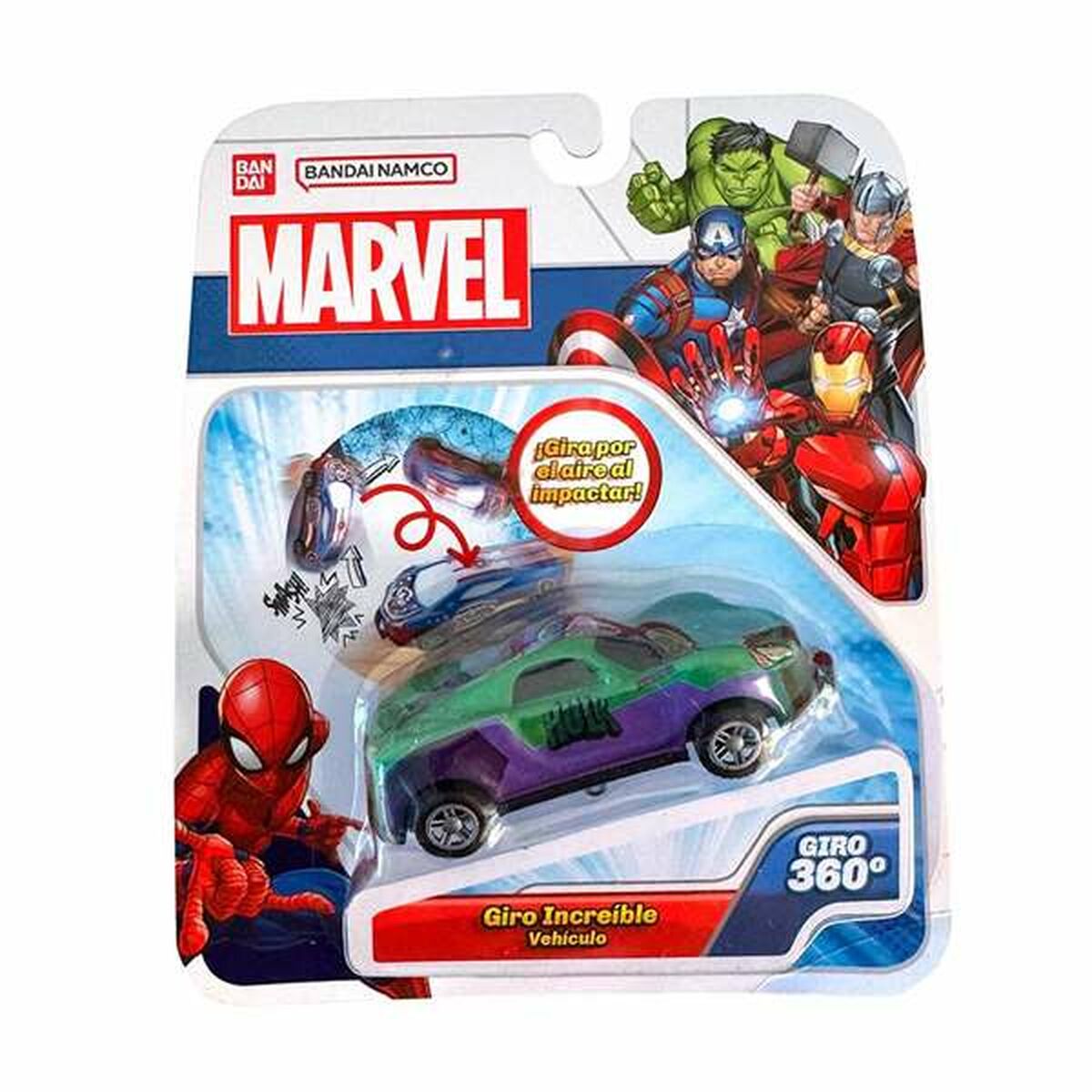 Mașină de jucărie Bandai Flip Cars Marvel - Jucarii si jocuri, Vehicule