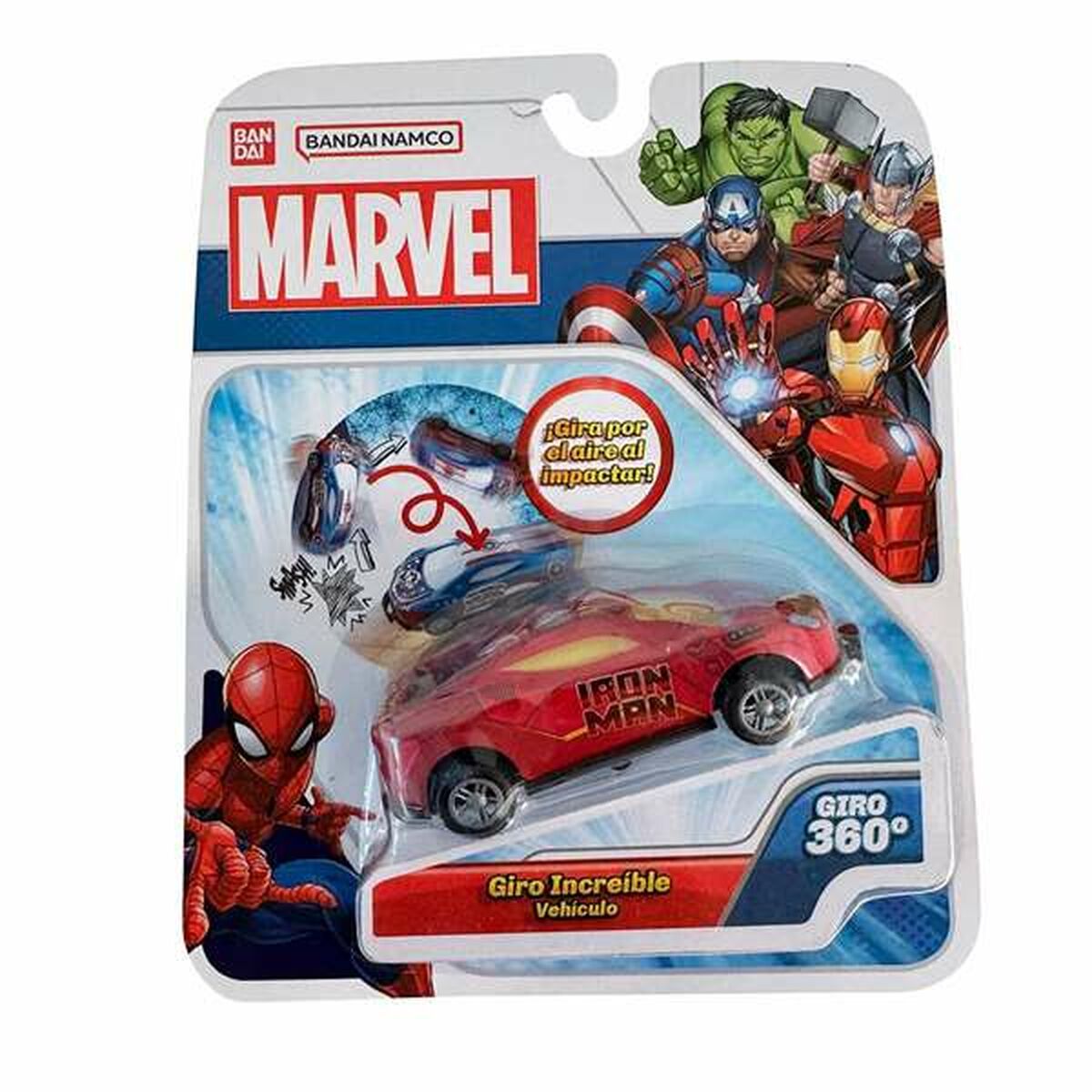 Mașină de jucărie Bandai Flip Cars Marvel - Jucarii si jocuri, Vehicule