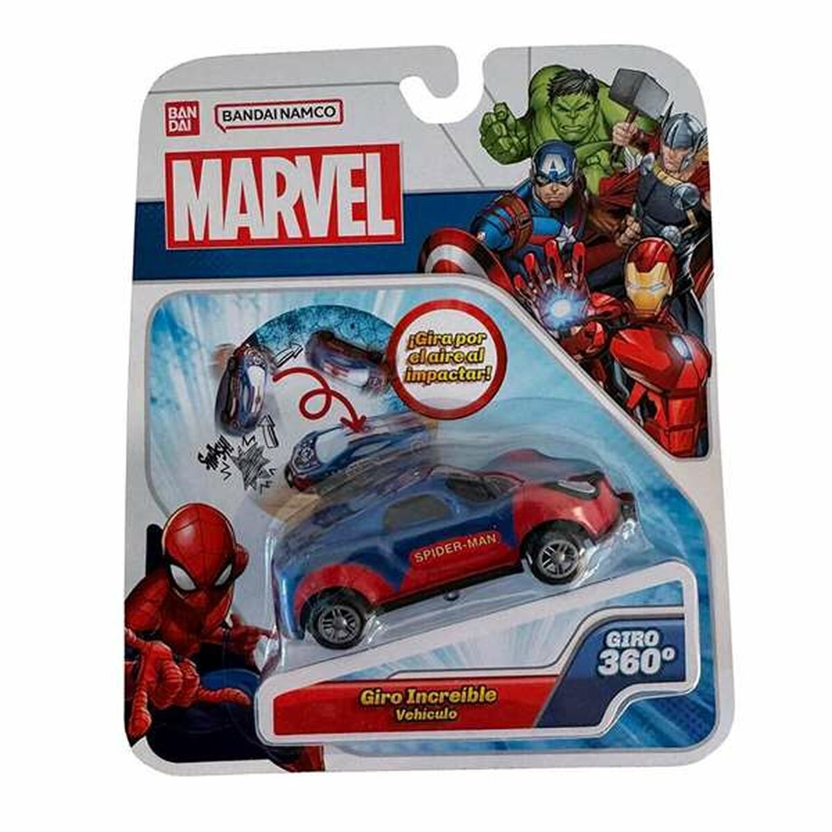 Mașină de jucărie Bandai Flip Cars Marvel - Jucarii si jocuri, Vehicule