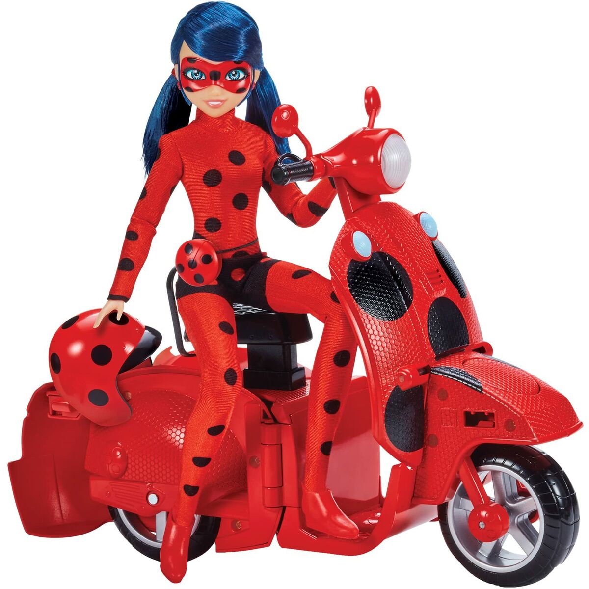 Figurine de Acțiune Miraculous: Tales of Ladybug & Cat Noir Motocicletă - Jucarii si jocuri, Păpuși și figurine