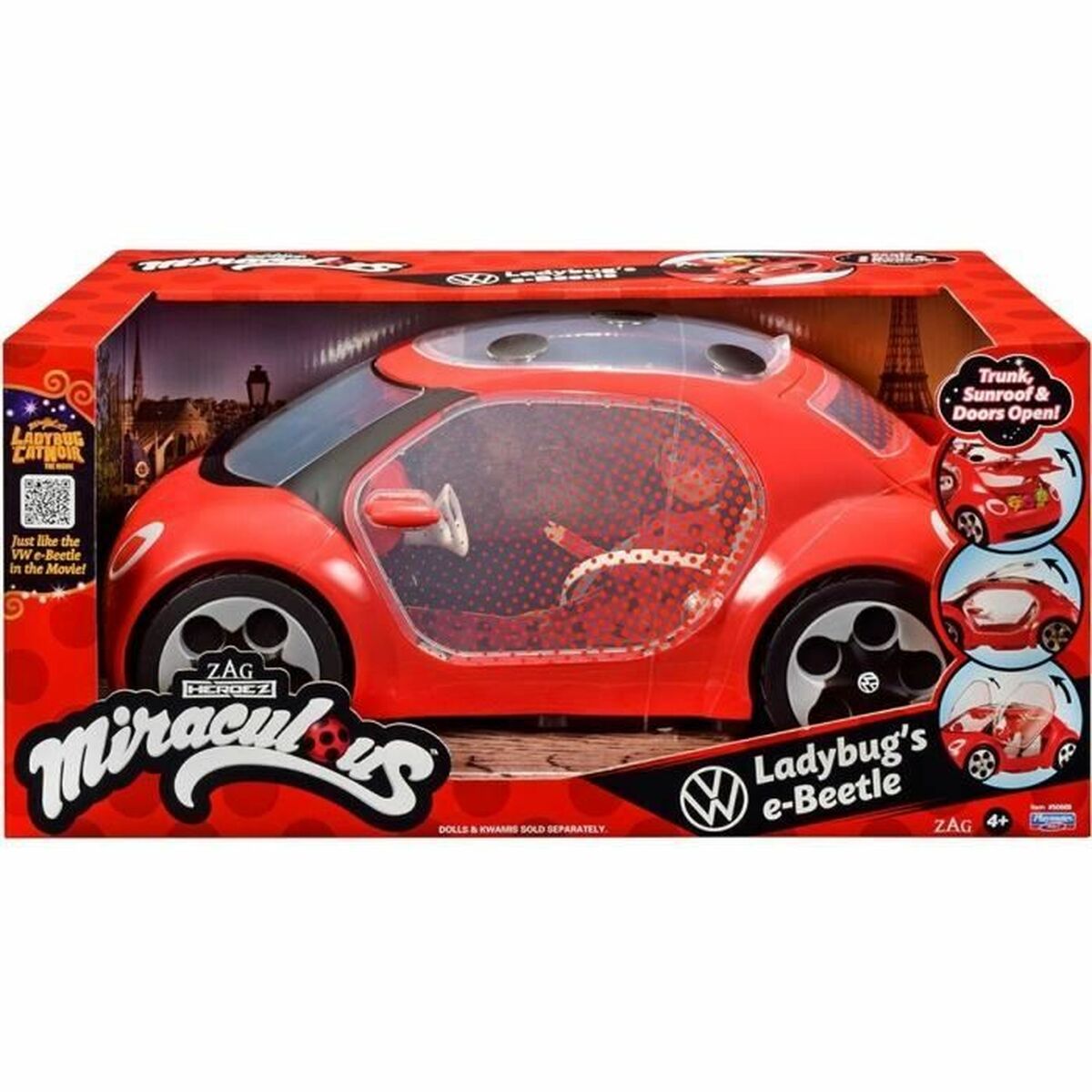 Mașină Bandai Ladybug´s e-beatle - Jucarii si jocuri, Vehicule