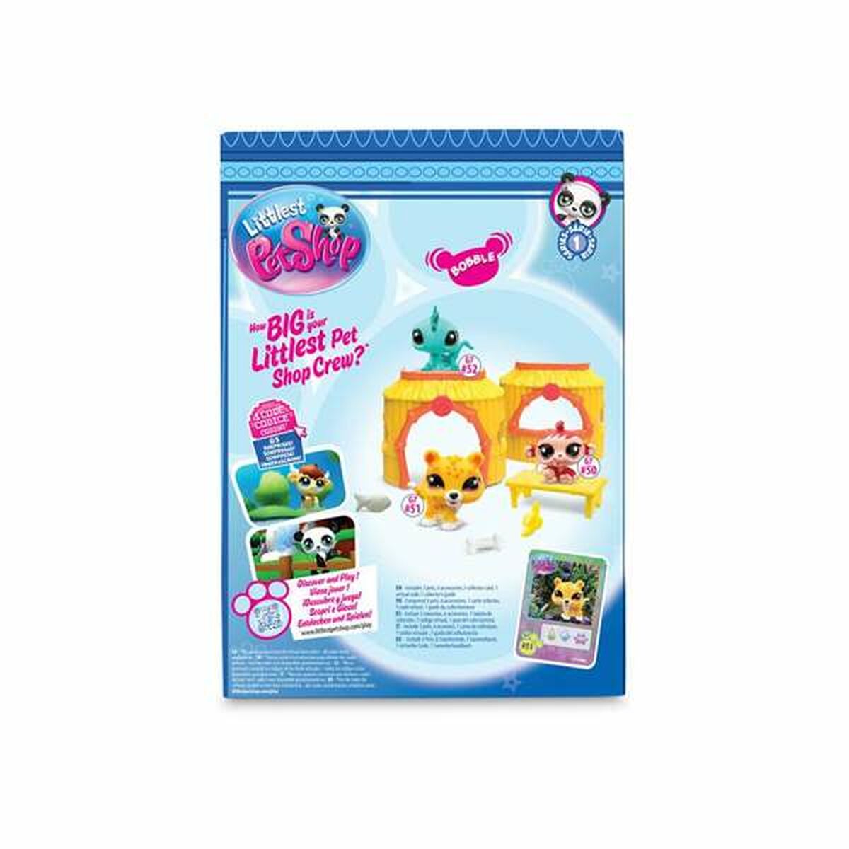 Playset Bandai Littlest Pet Shop 8 Piese - Jucarii si jocuri, Păpuși și figurine