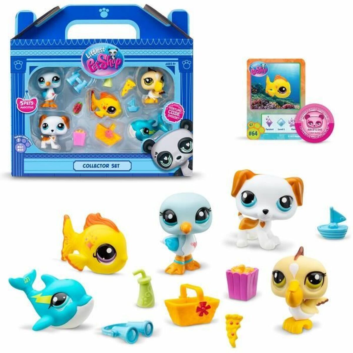 Figurine de animale Bandai Littlest Pet Shop Plastic - Jucarii si jocuri, Păpuși și figurine