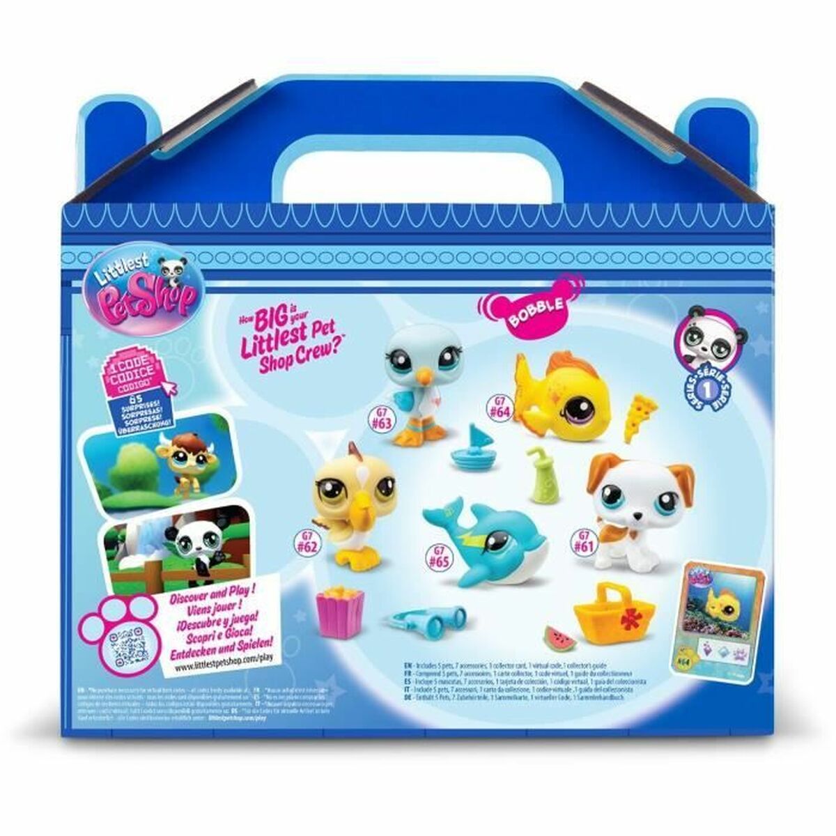 Figurine de animale Bandai Littlest Pet Shop Plastic - Jucarii si jocuri, Păpuși și figurine