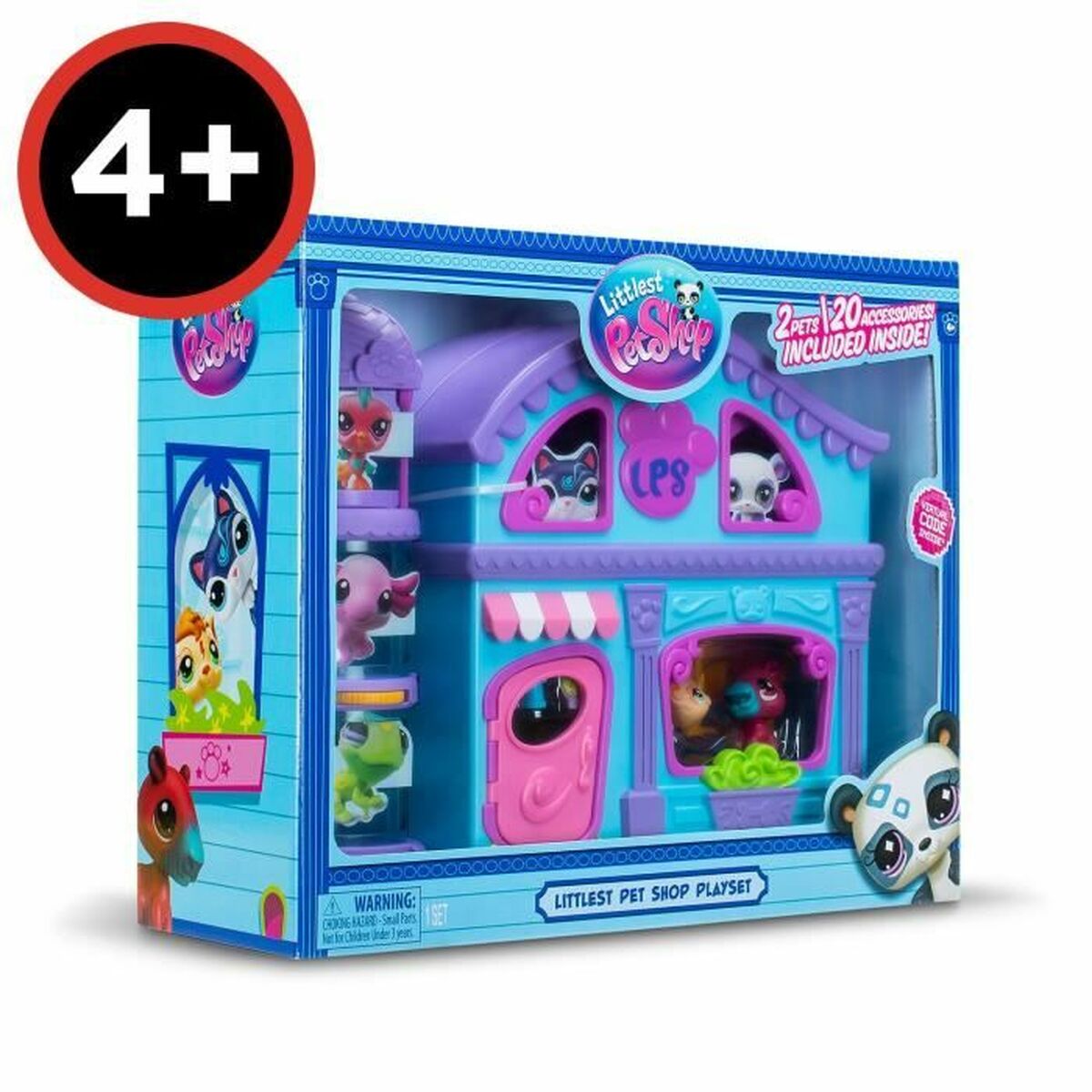 Playset Bandai The Big House Littlest Pet Shop 22 Piese - Jucarii si jocuri, Păpuși și figurine