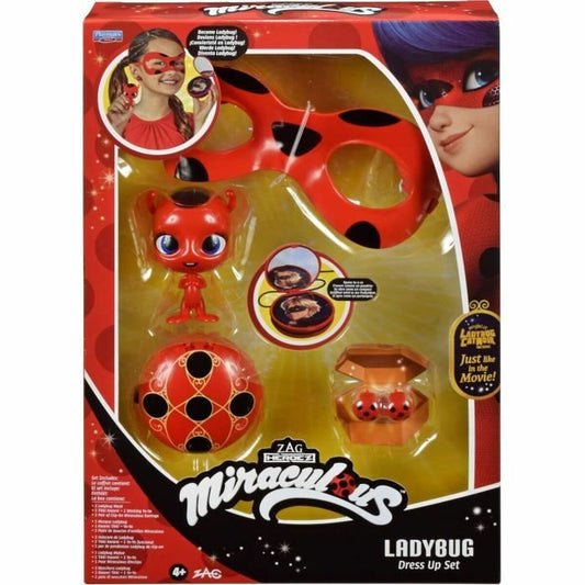 Costum Deghizare pentru Copii Bandai Miraculous Ladybug Roșu rouge LadyBug - Jucarii si jocuri, Costume și accesorii