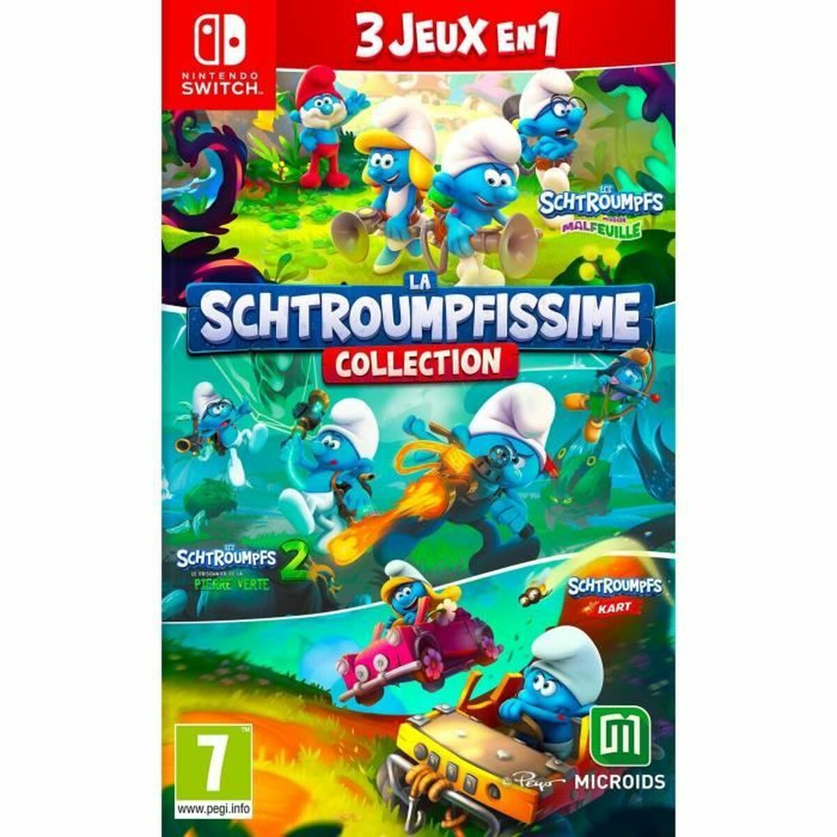 Joc video pentru Switch Microids La Schtroumpfissime Collection - Electronică, Joc video