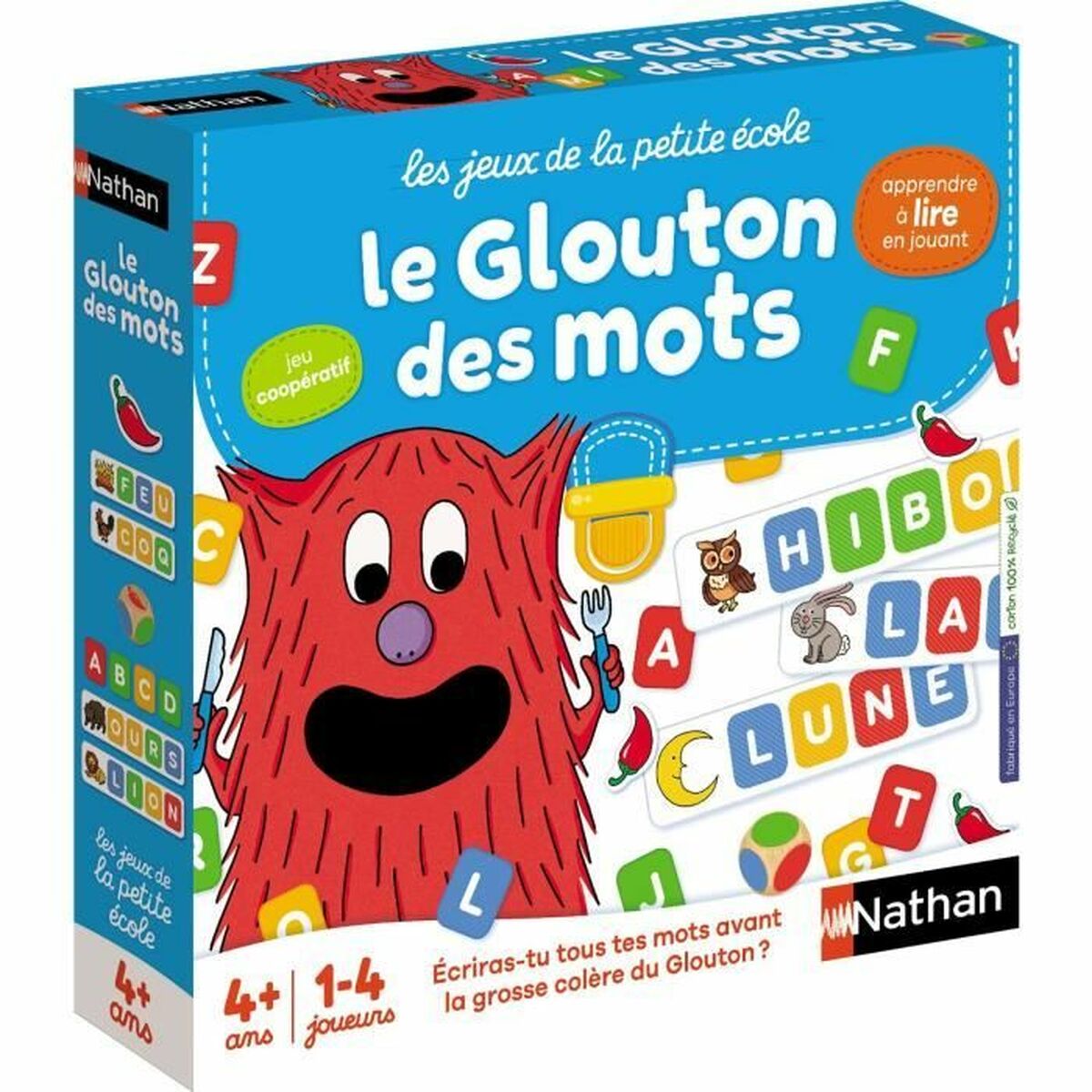 Joc Educativ Nathan le glouton des mots - Jucarii si jocuri, Jocuri și accesorii