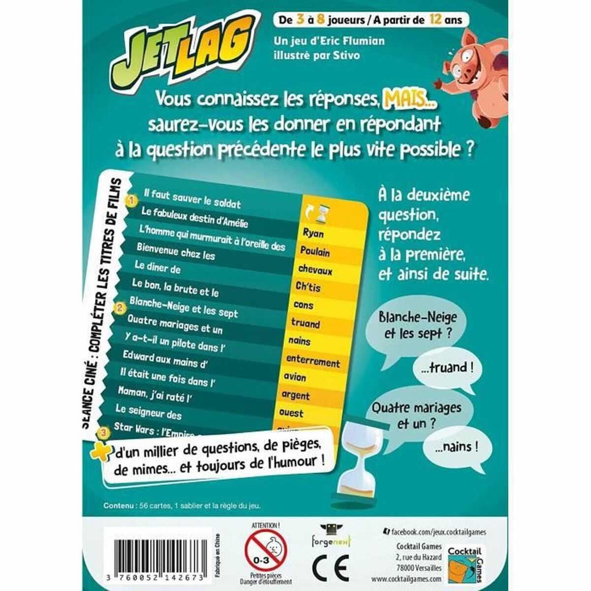 Joc de Masă Asmodee JetLag (FR) - Jucarii si jocuri, Jocuri și accesorii