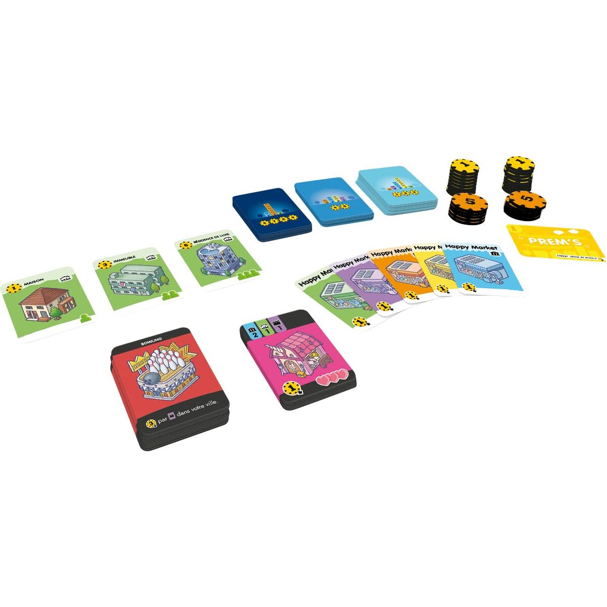 Joc de Masă Asmodee Happy City (FR) - Jucarii si jocuri, Jocuri și accesorii