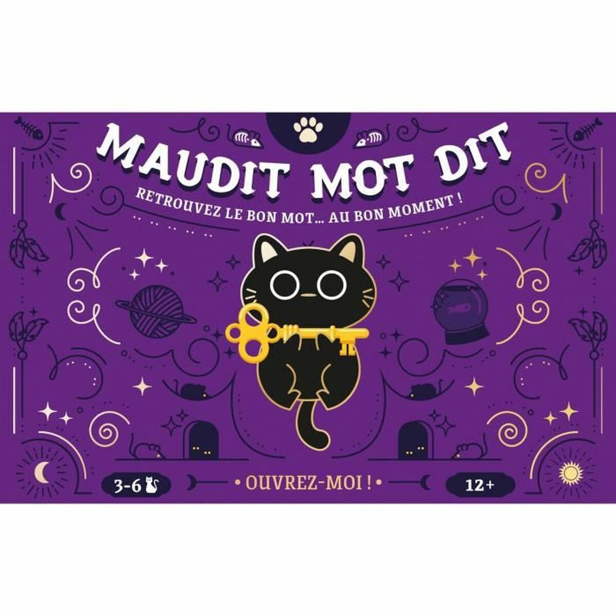 Jocuri de cărți Asmodee Maudit Mot Dit (FR) - Jucarii si jocuri, Jocuri și accesorii